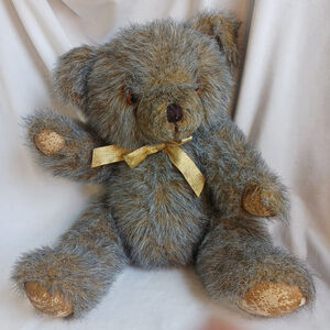 Vintage Doshin Teddy Bear Large Jointed Plush Korea